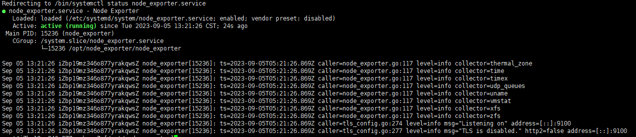 二进制安装node_exporter采集器